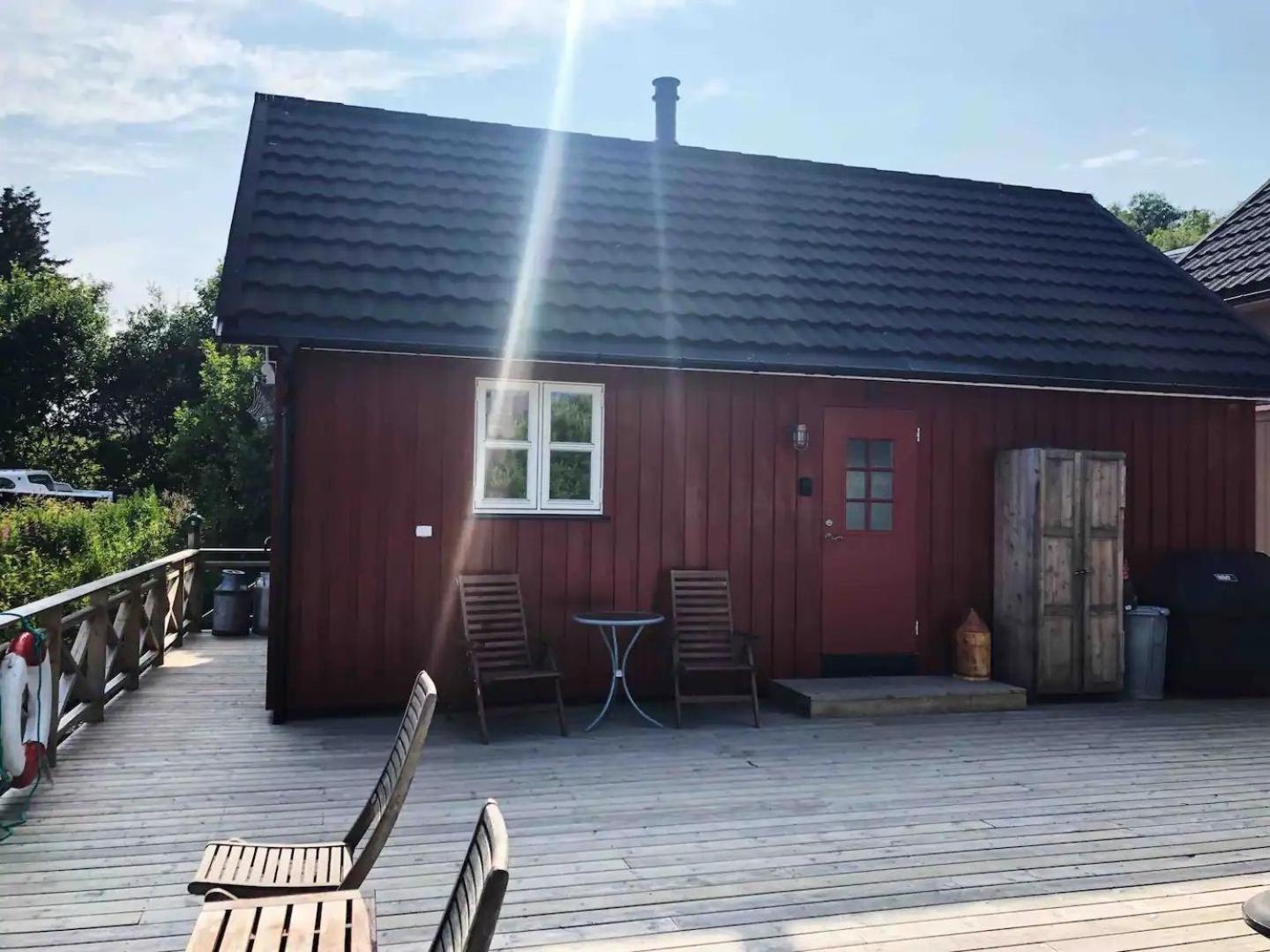 Nora'S Waterfront Cabin Svolvær Exteriör bild